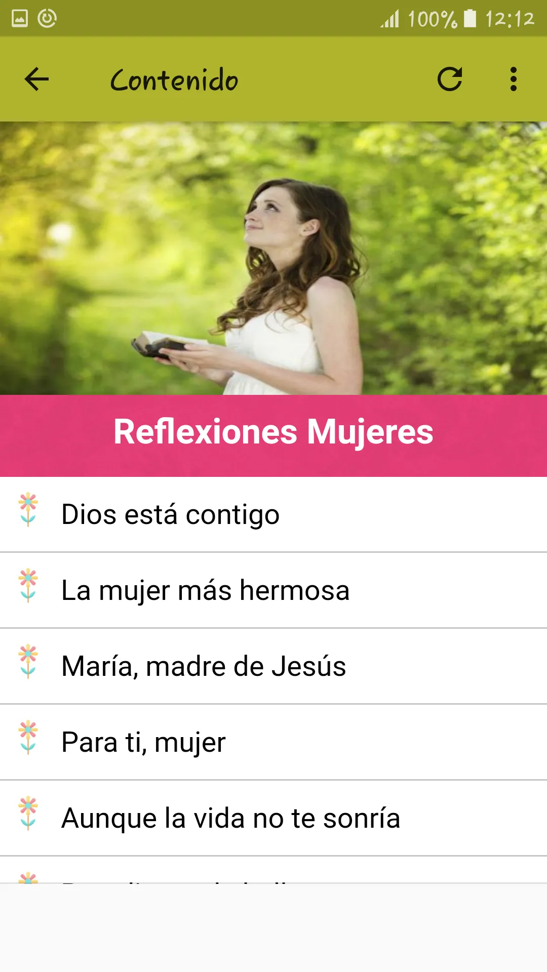 Mujer Cristiana Reflexiones | Indus Appstore | Screenshot