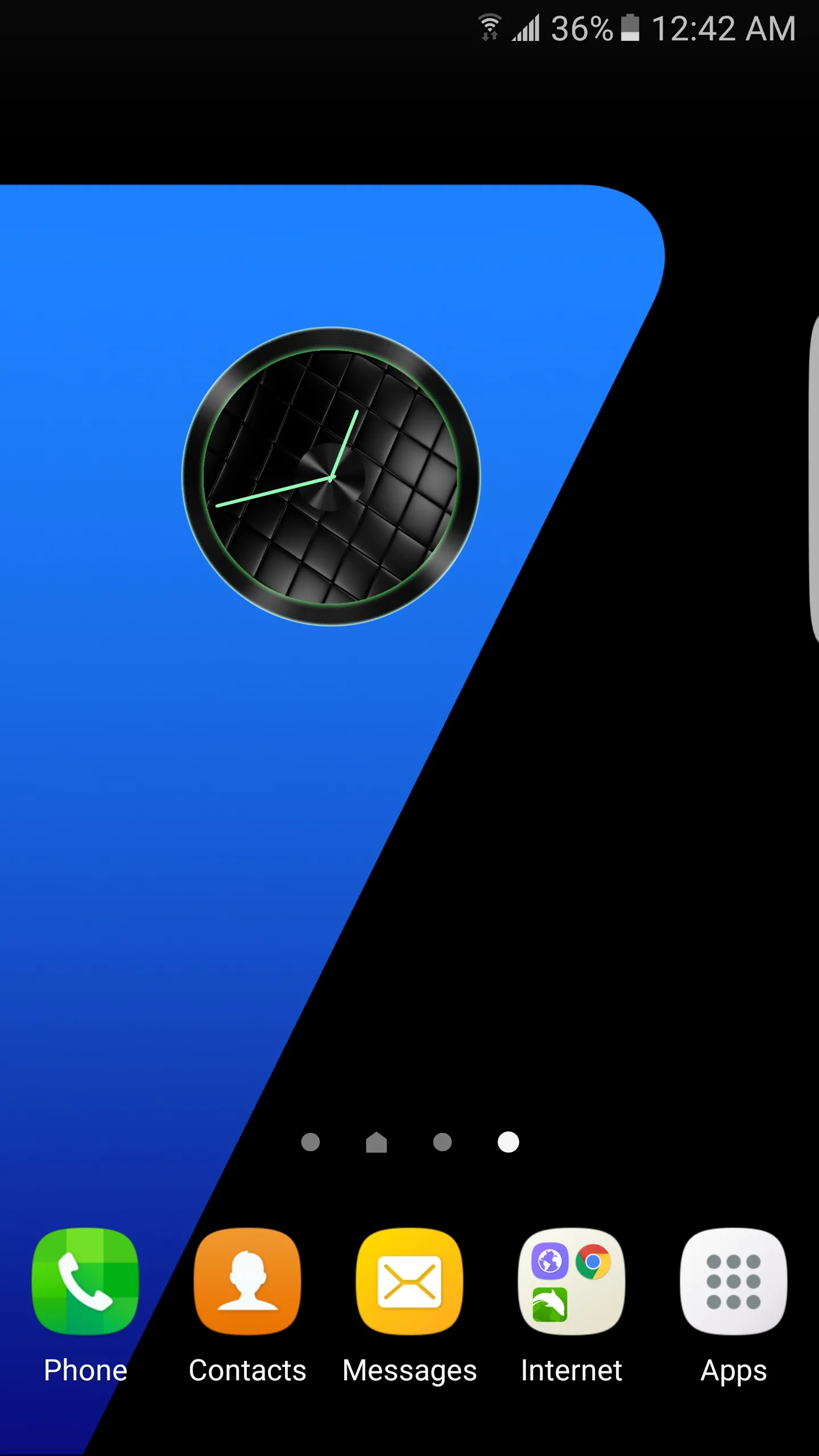 Analog Clock Widget | Indus Appstore | Screenshot