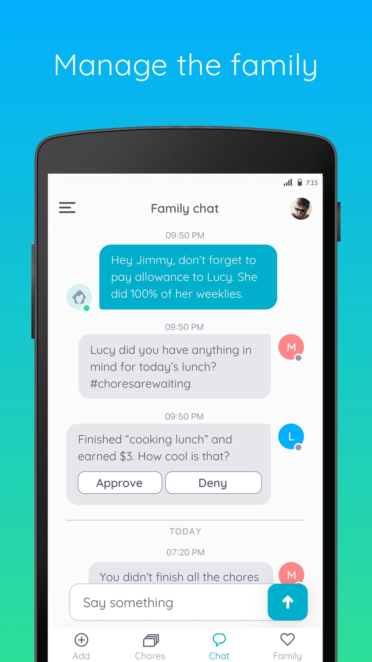 Homey - Chores and Allowance | Indus Appstore | Screenshot