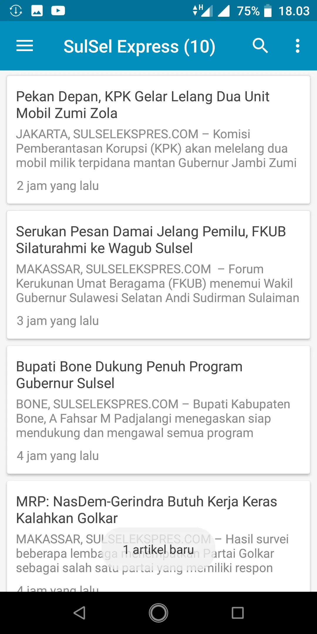 Koran Makasar : Berita Sulawes | Indus Appstore | Screenshot