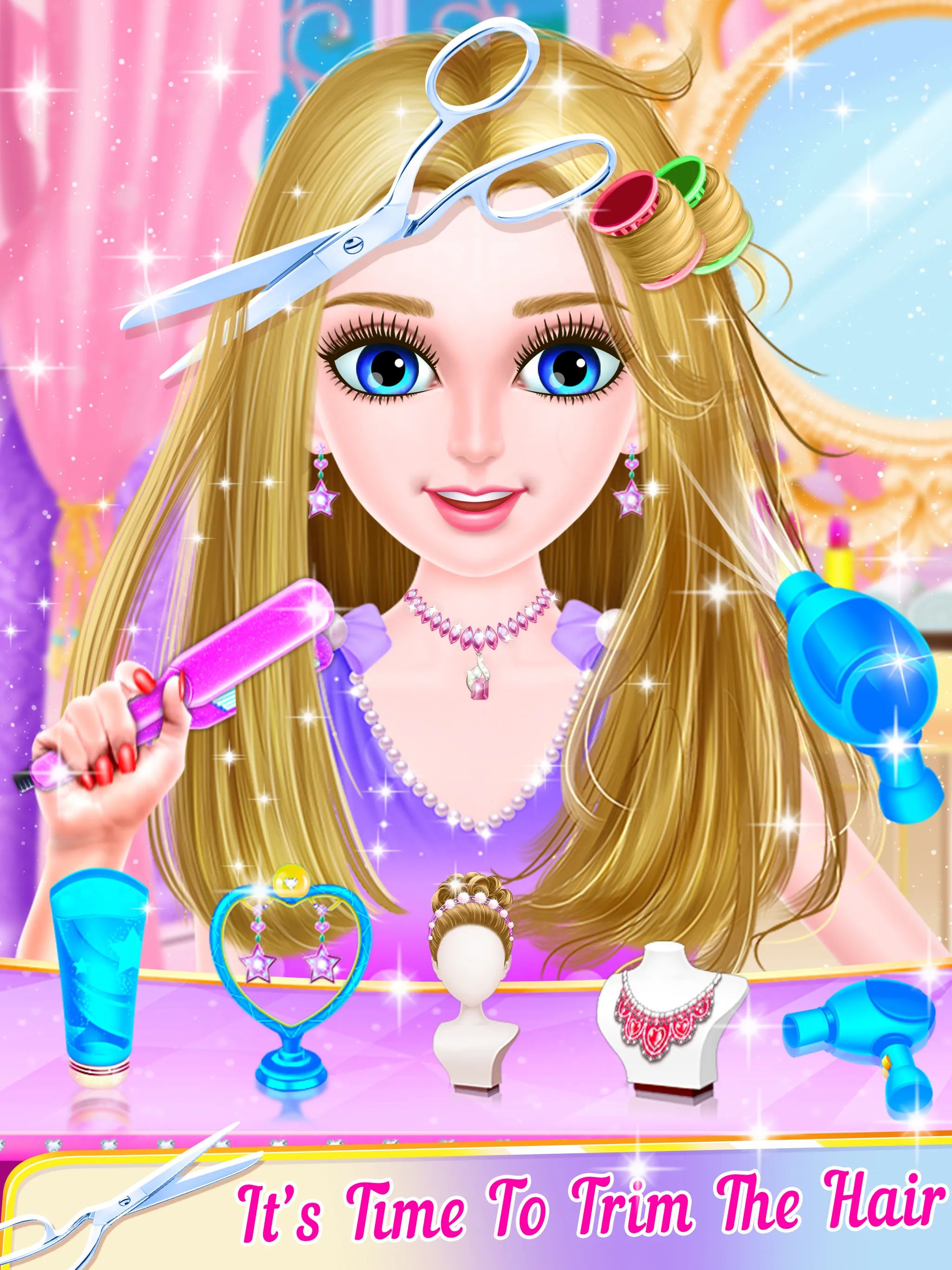 hair salon hairstyle games | Indus Appstore | Screenshot