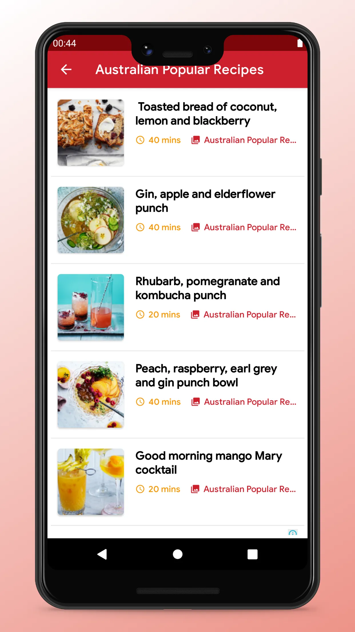 Australian Food Recipes App | Indus Appstore | Screenshot