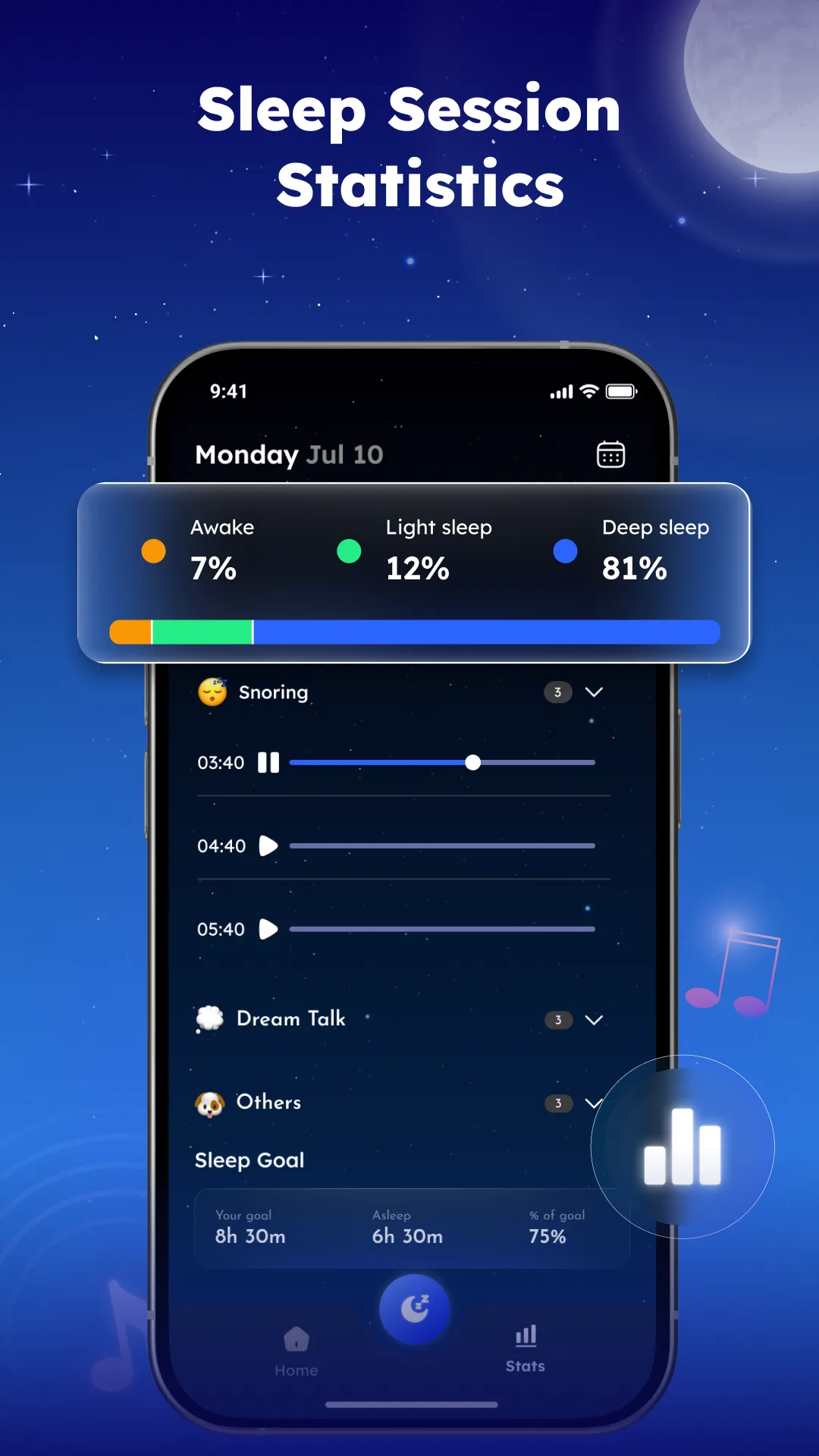 Sleep Sounds - Smart Alarm | Indus Appstore | Screenshot