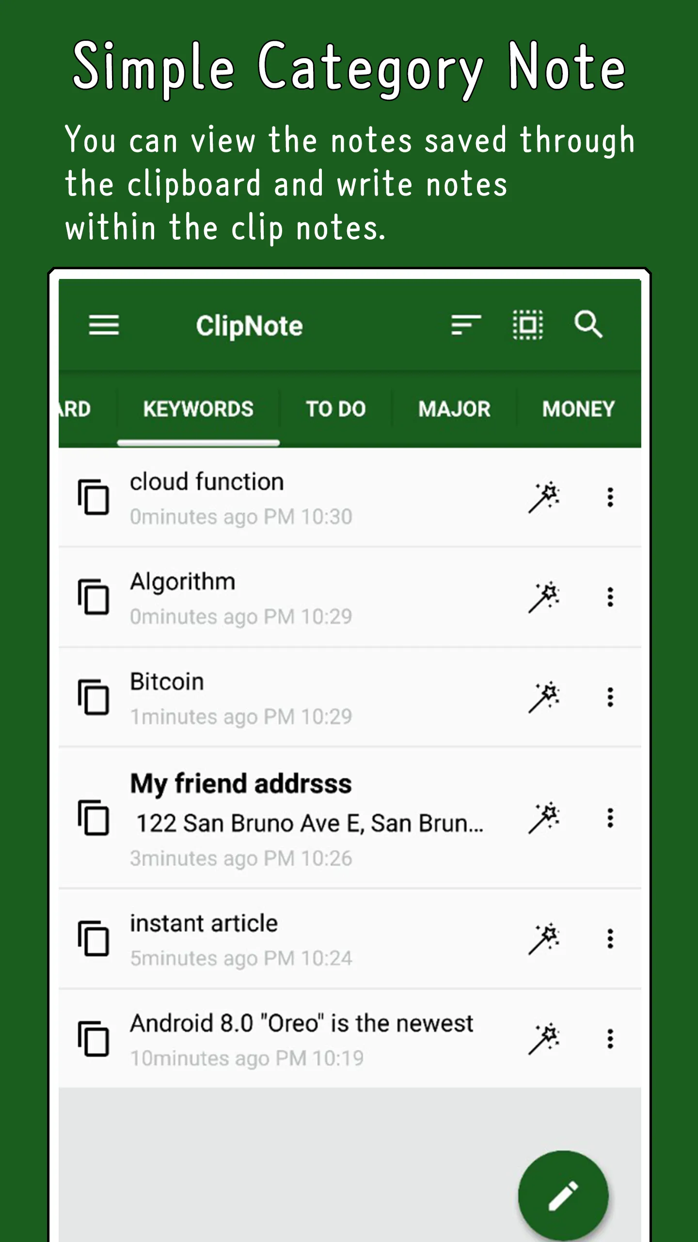 Clipboard Manager - ClipNote | Indus Appstore | Screenshot