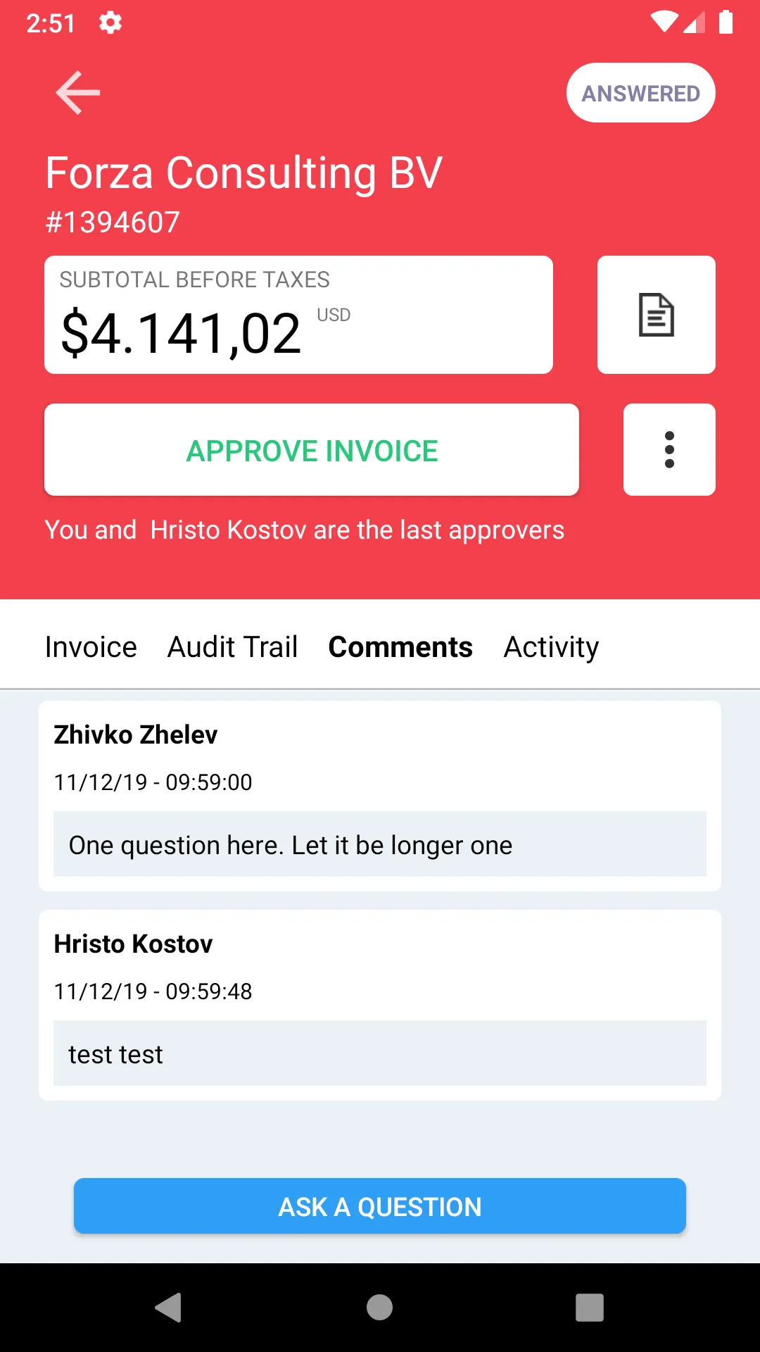 SCANMAN Invoice Approval 2 | Indus Appstore | Screenshot