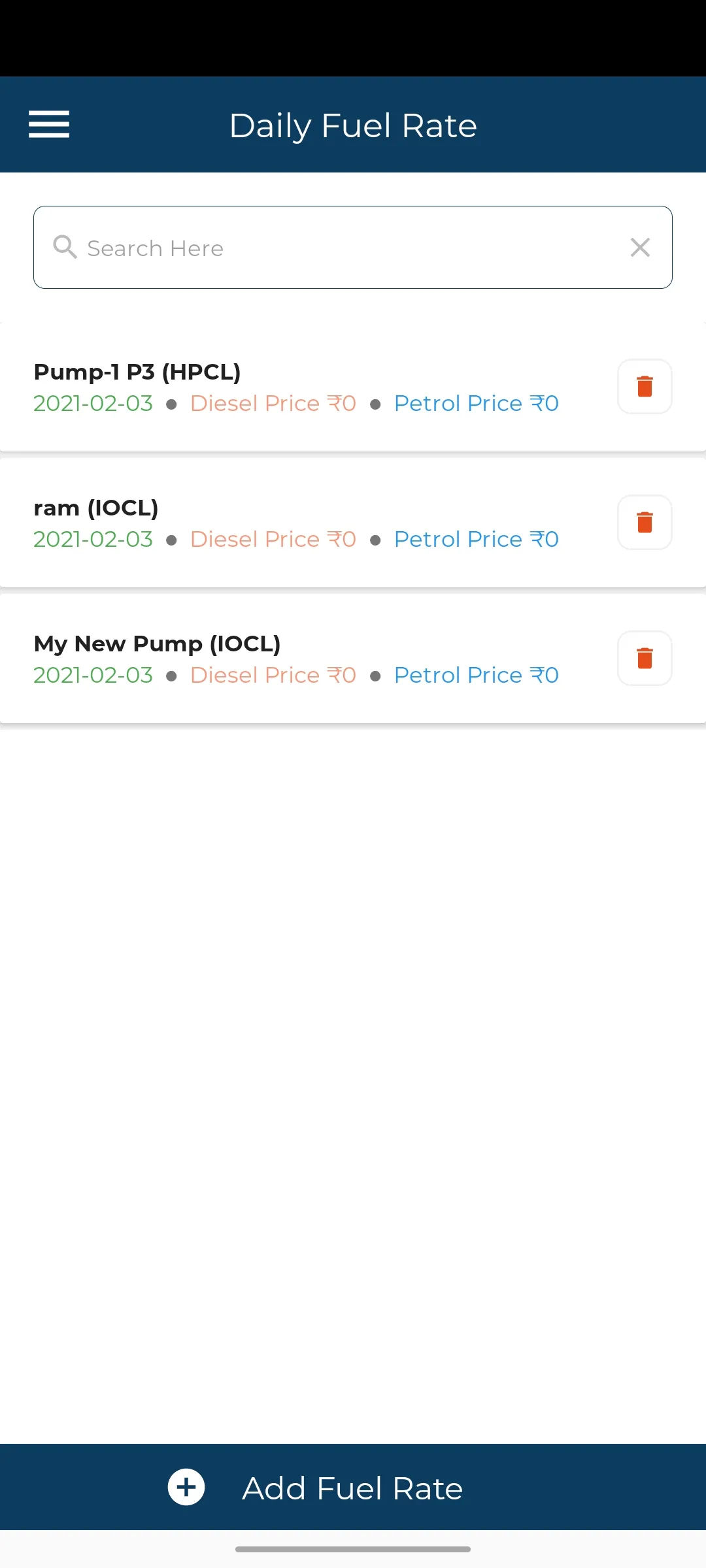 Fuel Request & Filling System | Indus Appstore | Screenshot