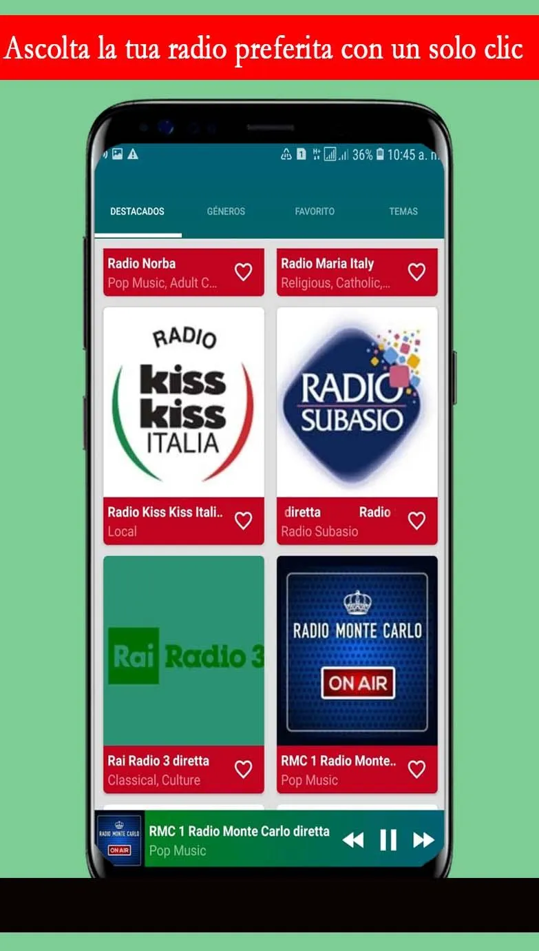 Radio Italy FM | Indus Appstore | Screenshot