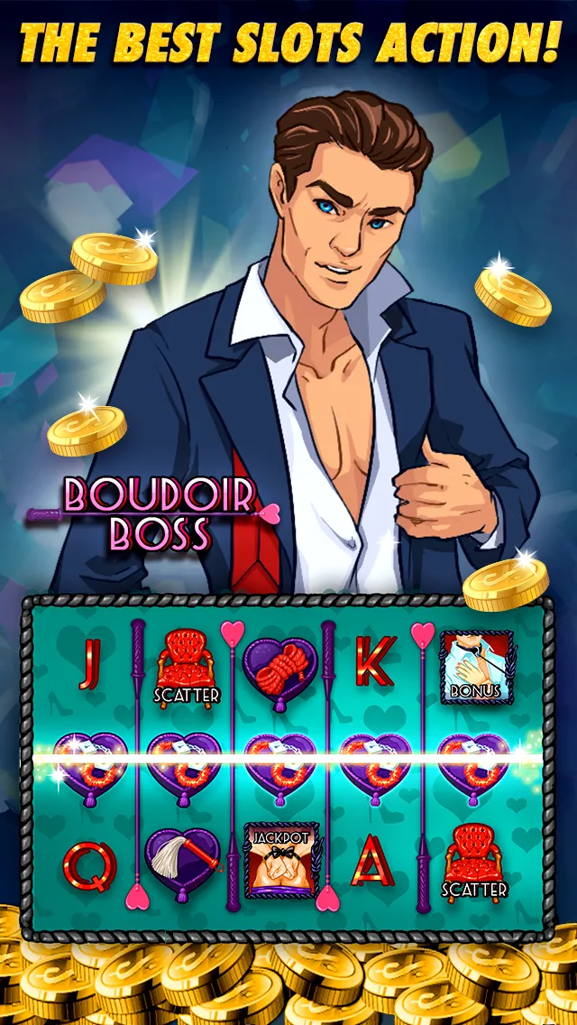 Reel Hunky - Men! Online Slots | Indus Appstore | Screenshot