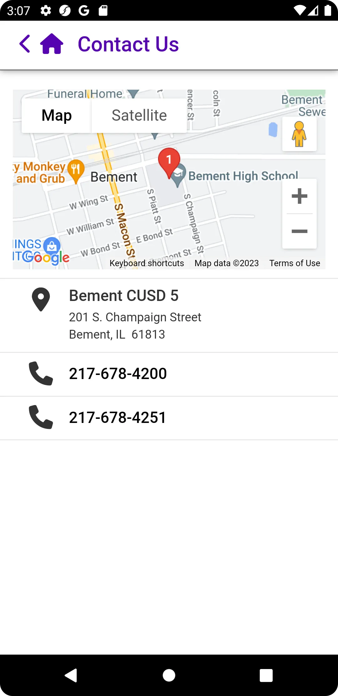 Bement CUSD 5 | Indus Appstore | Screenshot