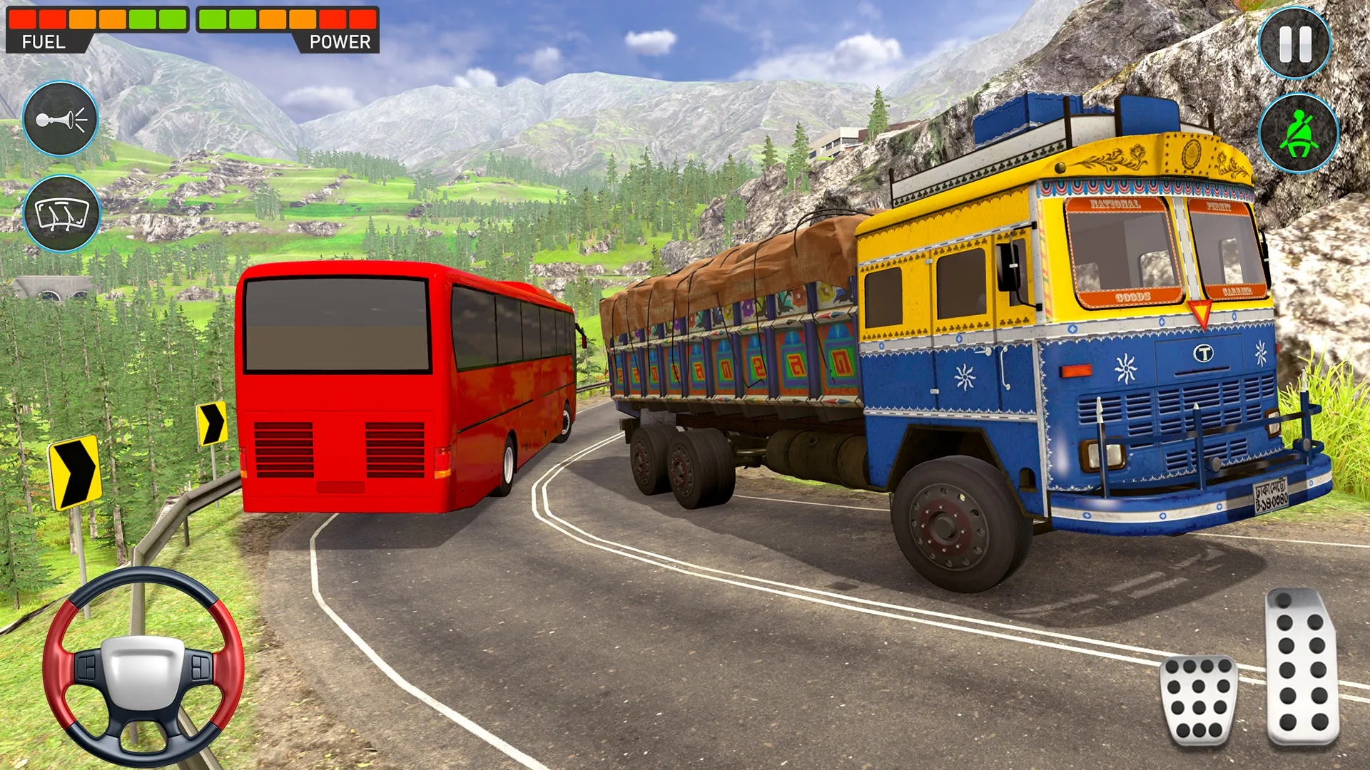 4x4 Mountain car bus driving | Indus Appstore | Screenshot