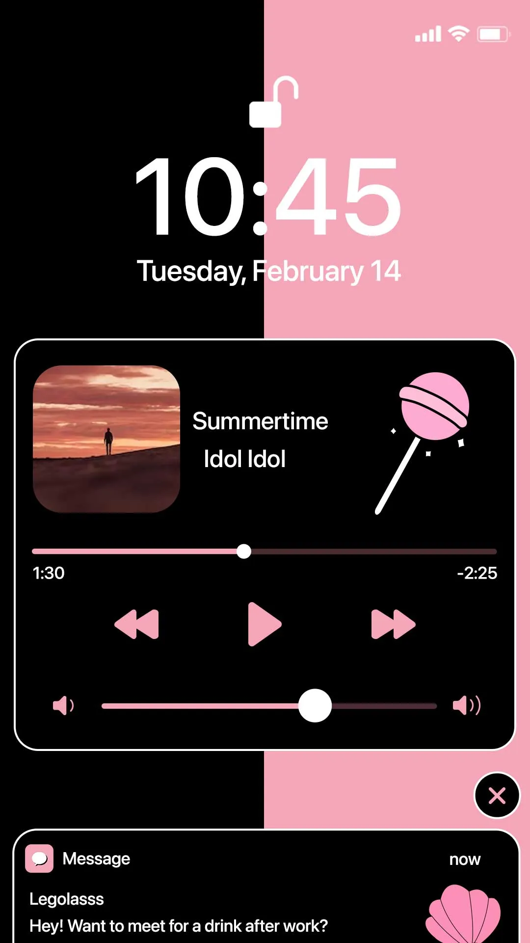 Wow DarkPink Theme - Icon Pack | Indus Appstore | Screenshot