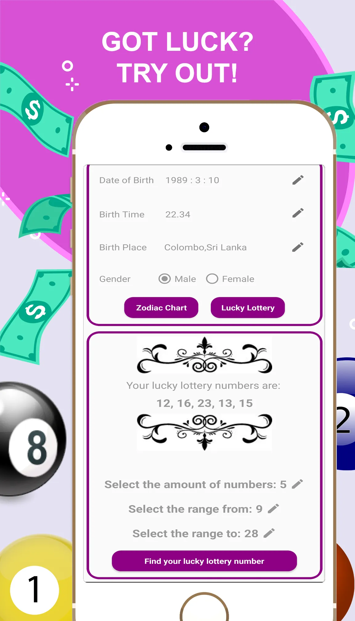 Lucky Numbers to Win | Indus Appstore | Screenshot