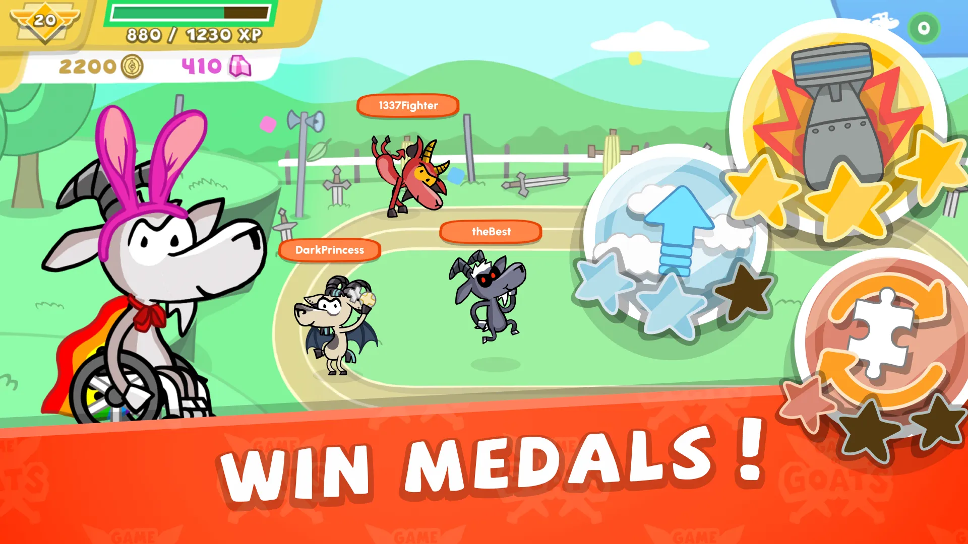 Game of Goats: PvP Action Game | Indus Appstore | Screenshot