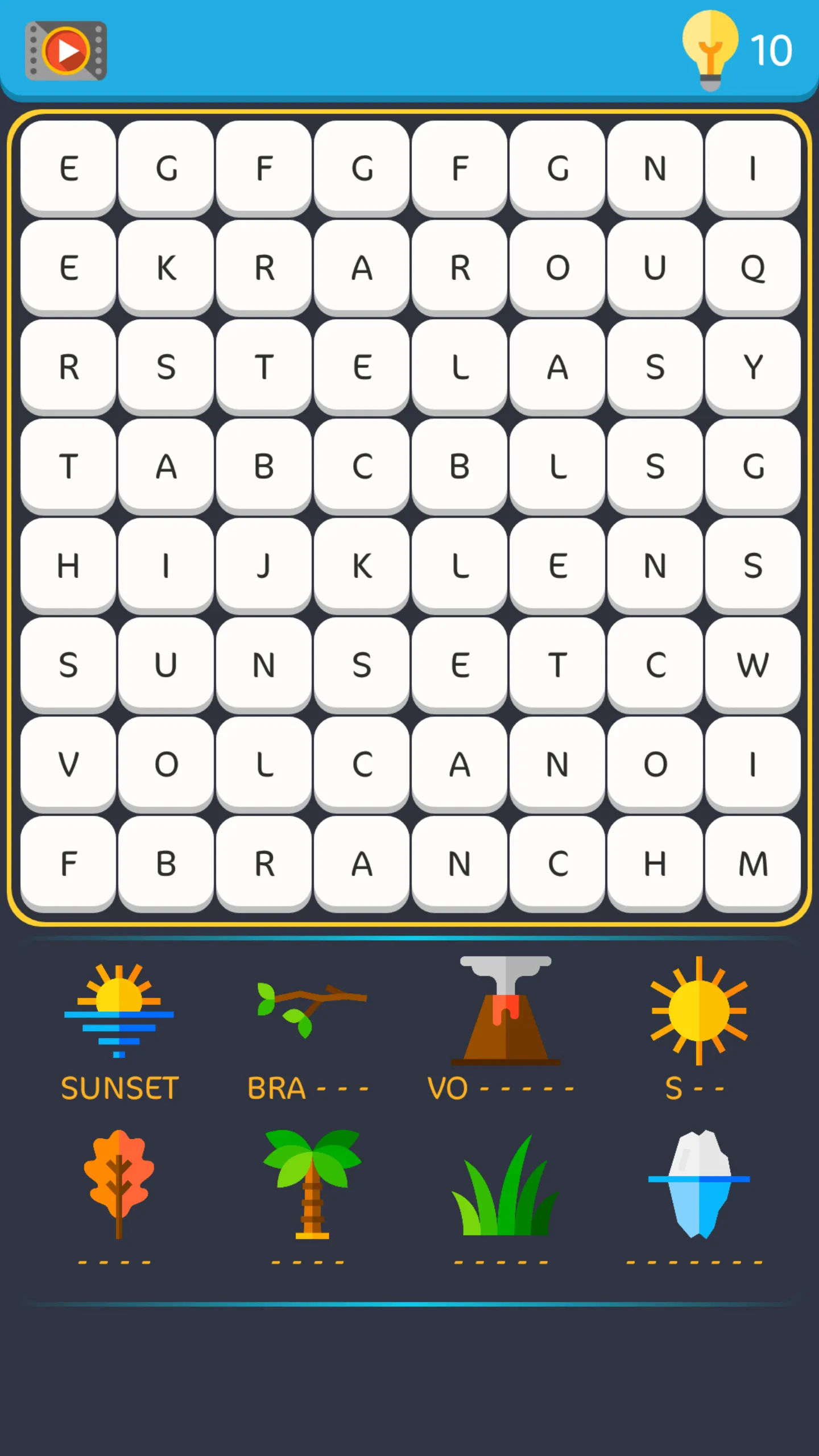 Word Search Pics Puzzle | Indus Appstore | Screenshot