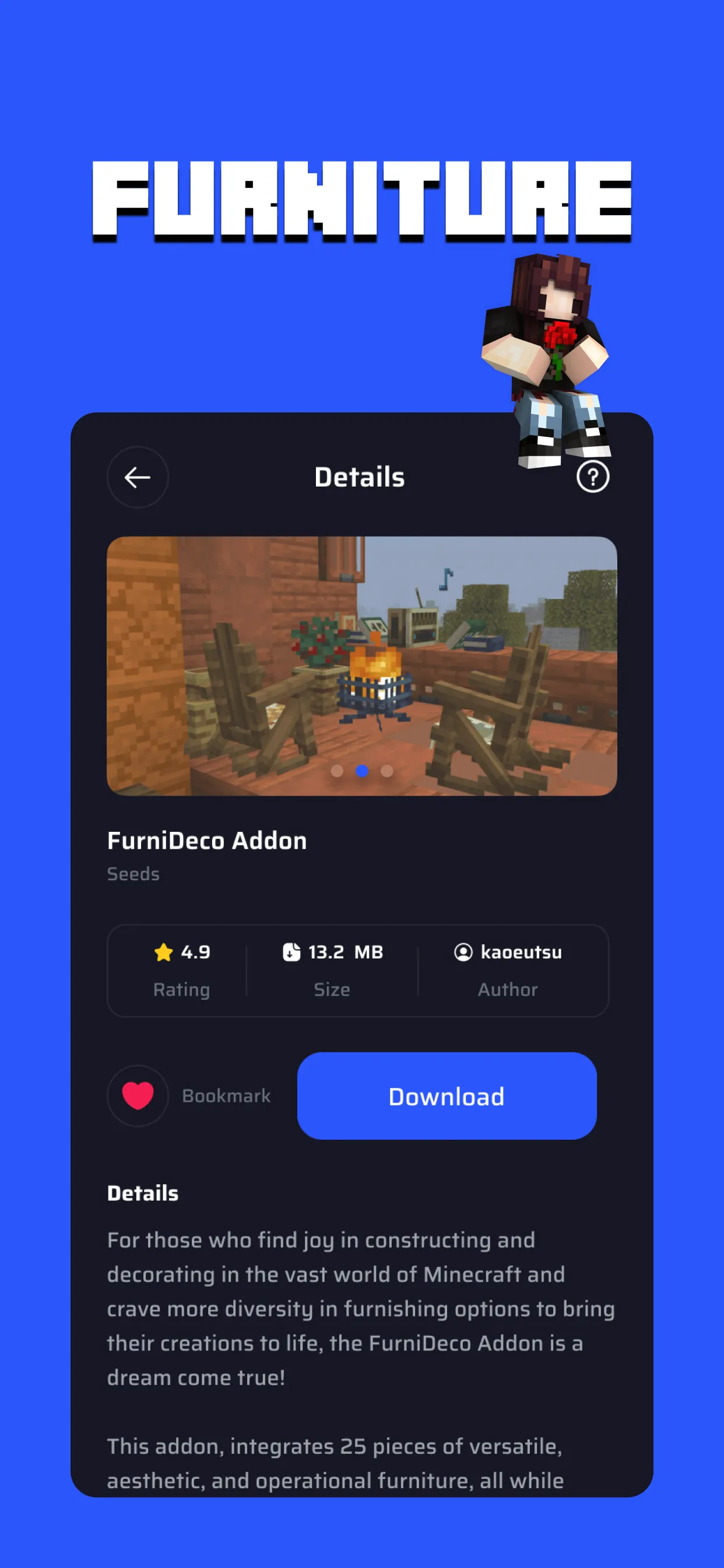 Mod Addons for Minecraft PE | Indus Appstore | Screenshot