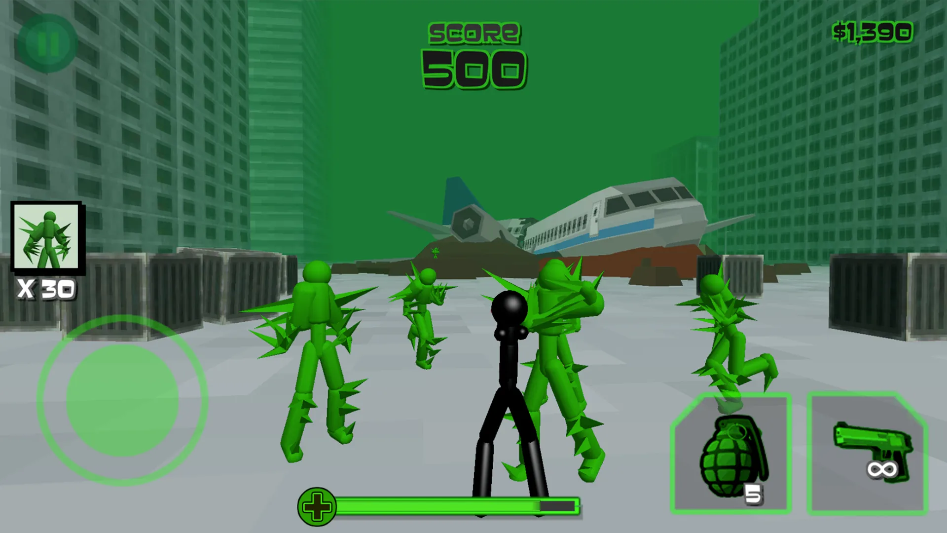 Stickman Zombie Shooting 3D | Indus Appstore | Screenshot