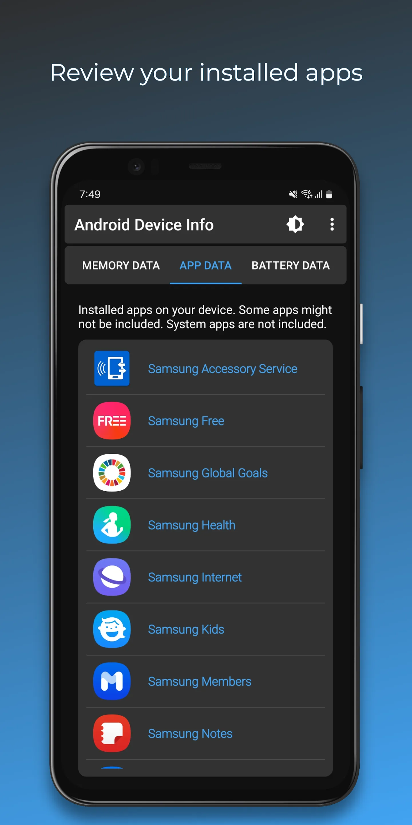 Android Device Manager PI | Indus Appstore | Screenshot