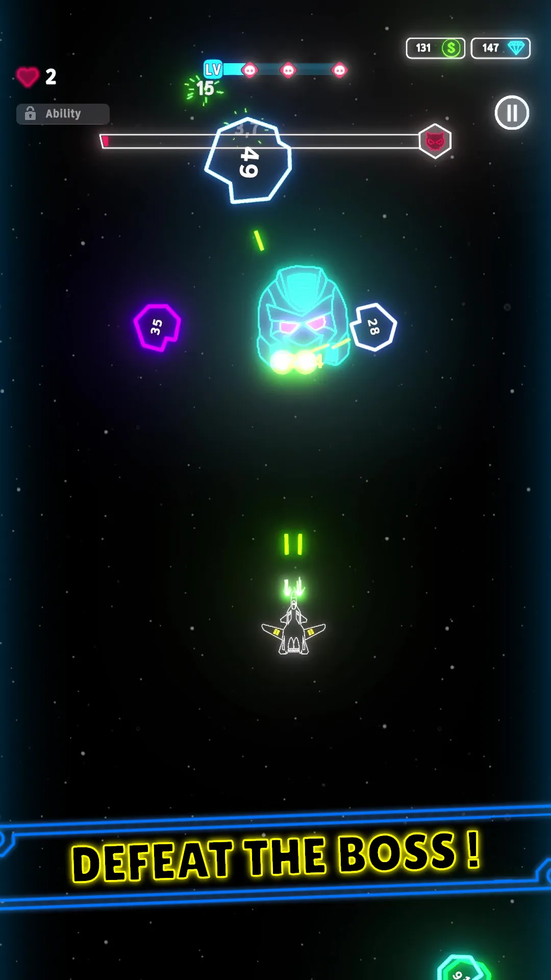 Neon Wings | Indus Appstore | Screenshot