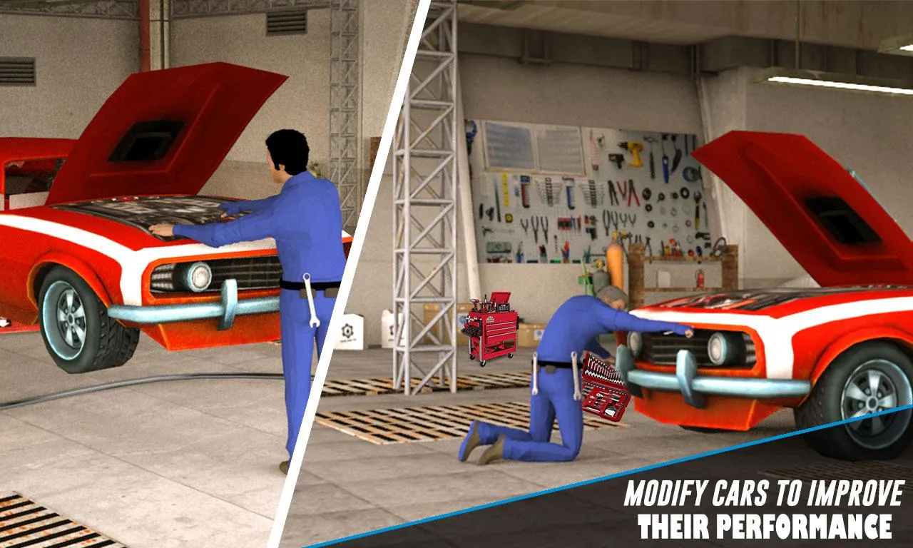 Car Mechanic Retro Games | Indus Appstore | Screenshot