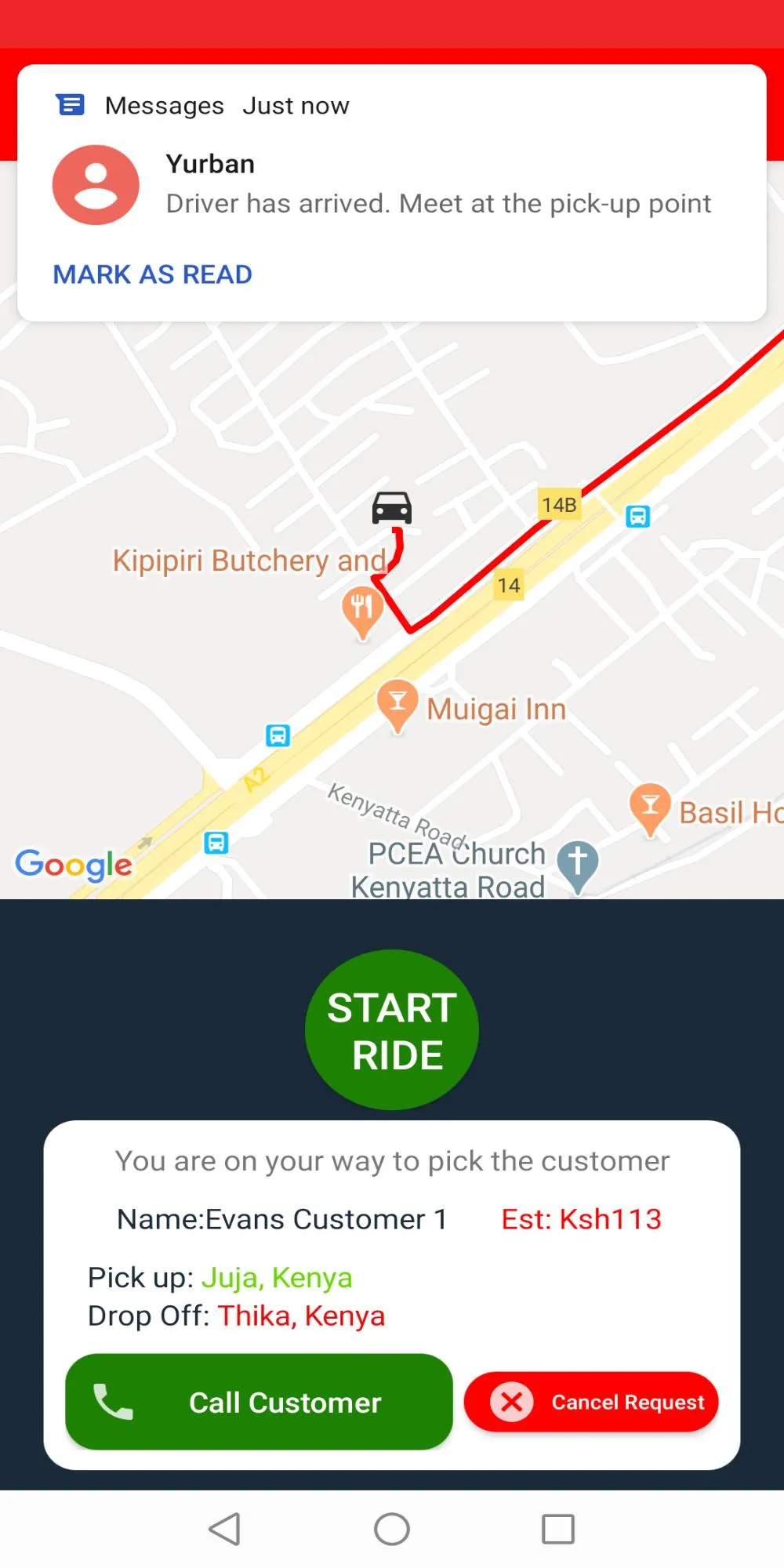 Yurban Driver | Indus Appstore | Screenshot