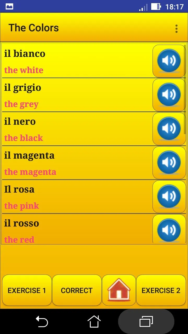 Learning italian language (les | Indus Appstore | Screenshot