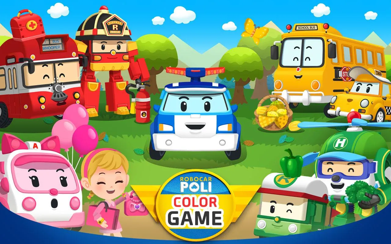 Robocar Poli Color - Kids Game | Indus Appstore | Screenshot