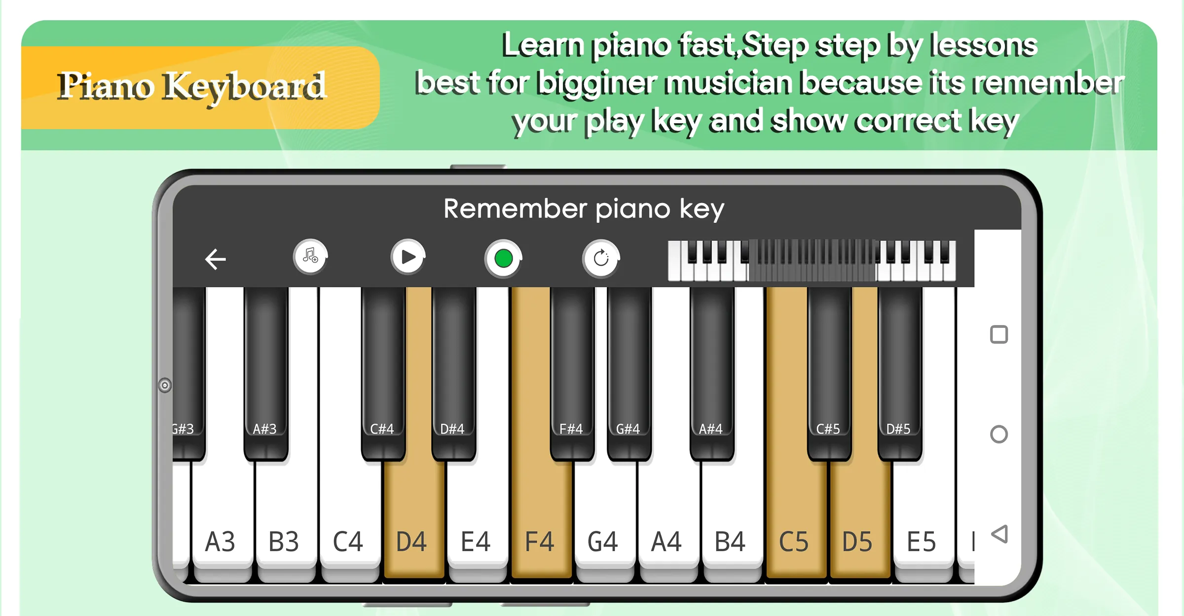 Piano Keyboard | Indus Appstore | Screenshot