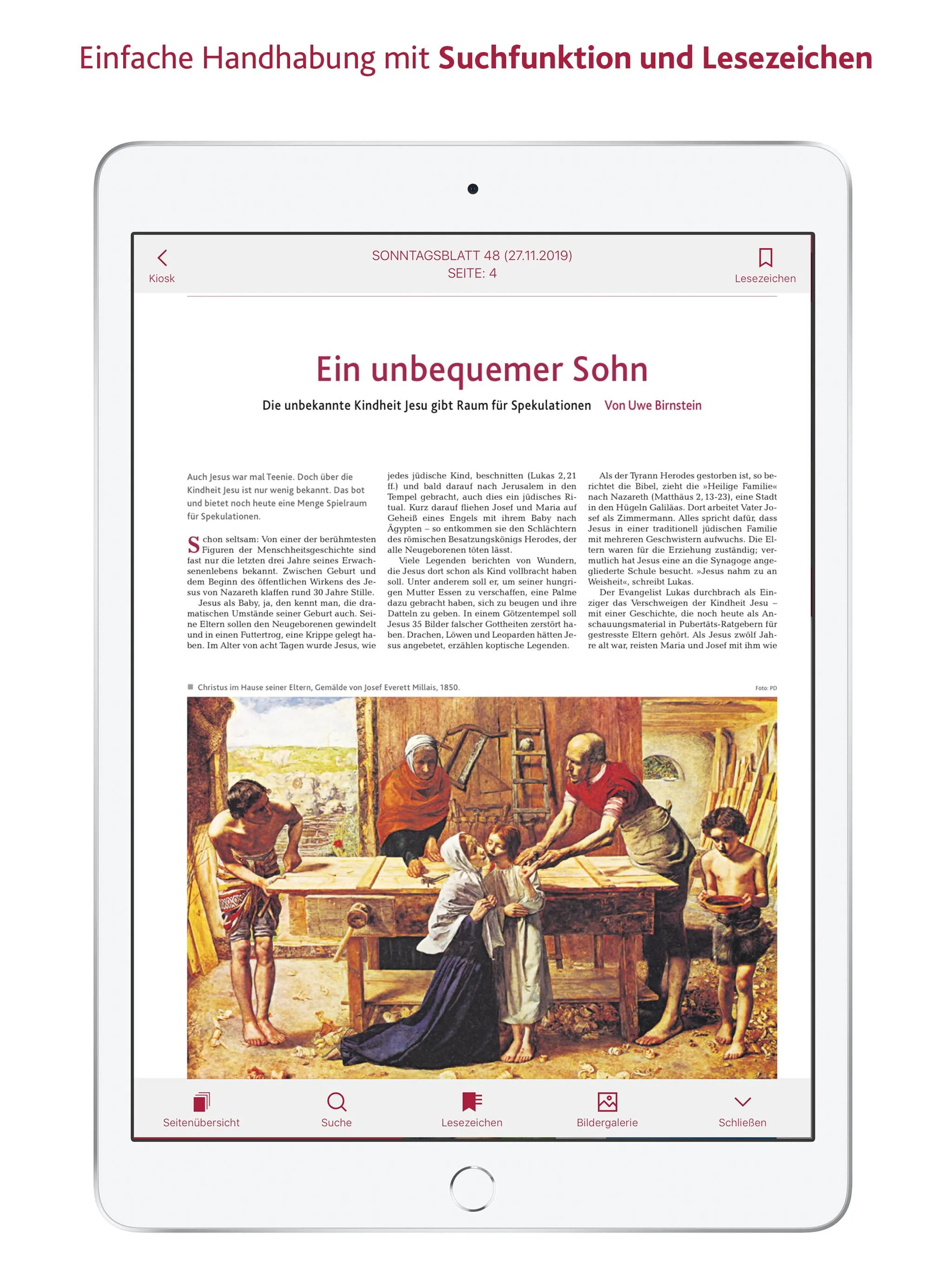 Sonntagsblatt 360° Evangelisch | Indus Appstore | Screenshot