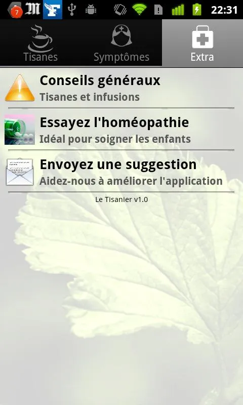 Tisanes et Infusions | Indus Appstore | Screenshot