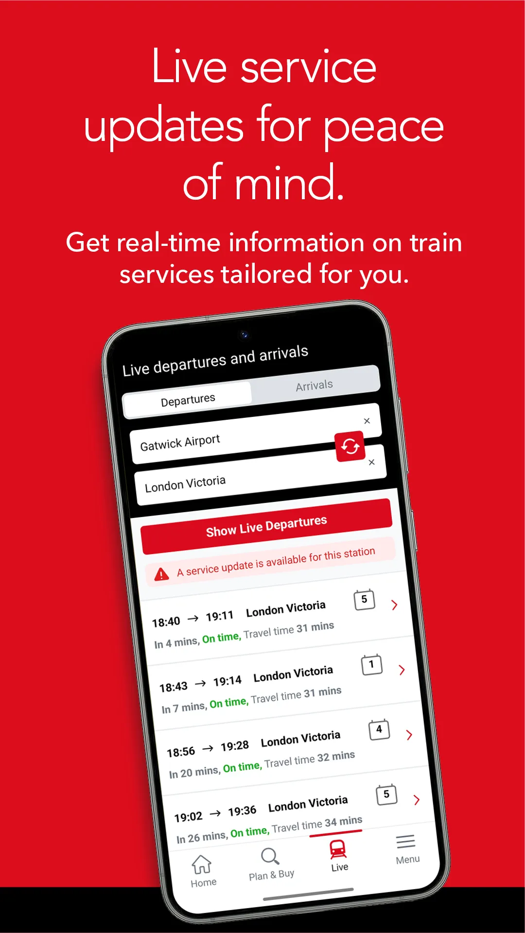 Gatwick Express | Indus Appstore | Screenshot