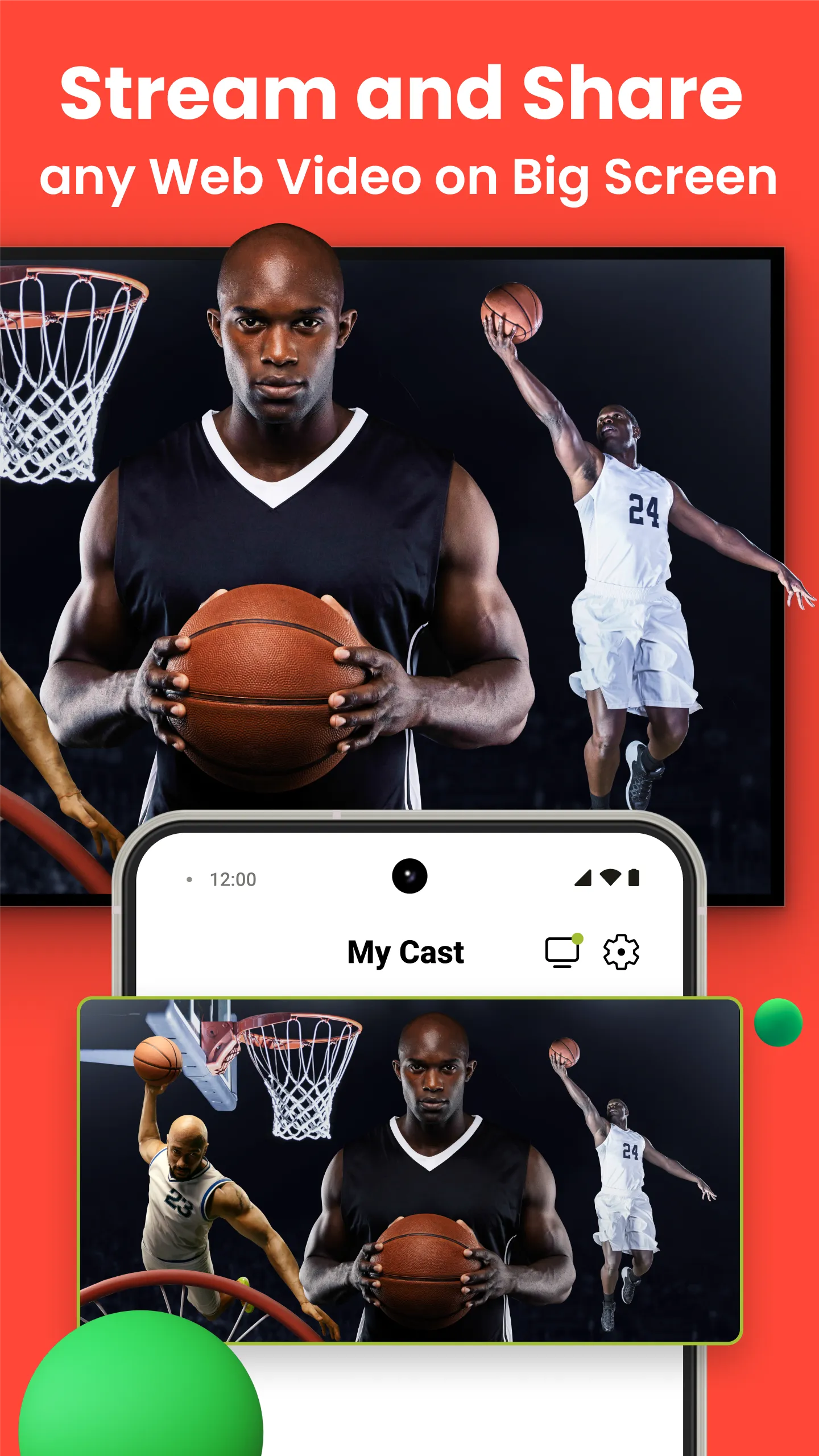 Cast and Mirror on Chromecast | Indus Appstore | Screenshot