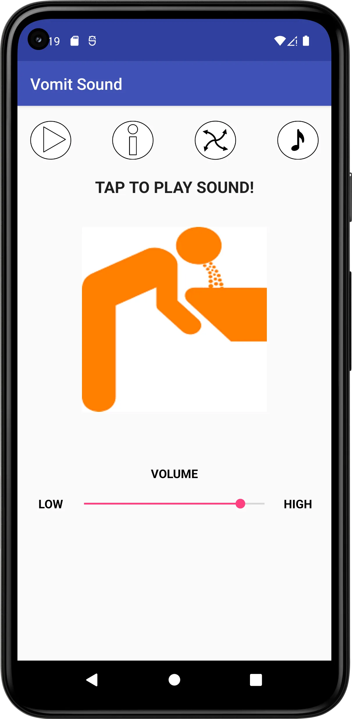 Vomit Sound | Indus Appstore | Screenshot