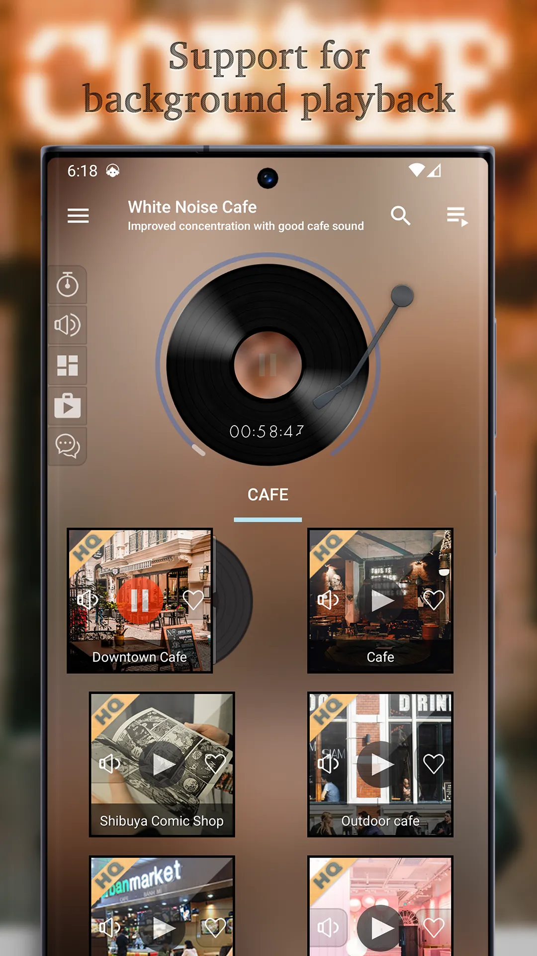 White Noise: Cafe | Indus Appstore | Screenshot