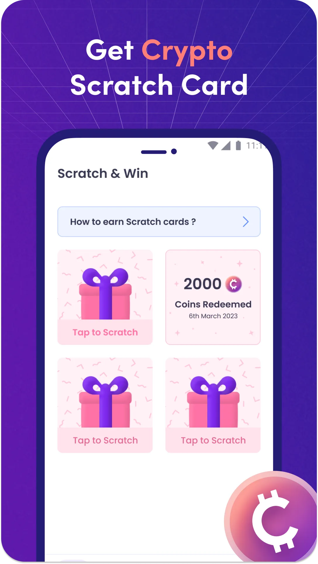 mCrypto: Play to Earn Crypto | Indus Appstore | Screenshot