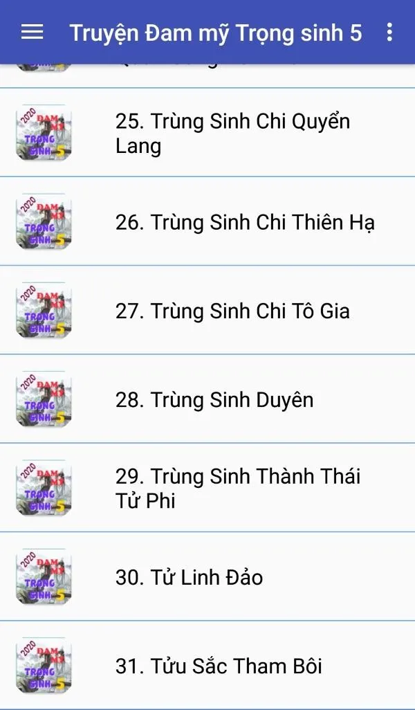 Truyen dam my trong sinh 5 | Indus Appstore | Screenshot