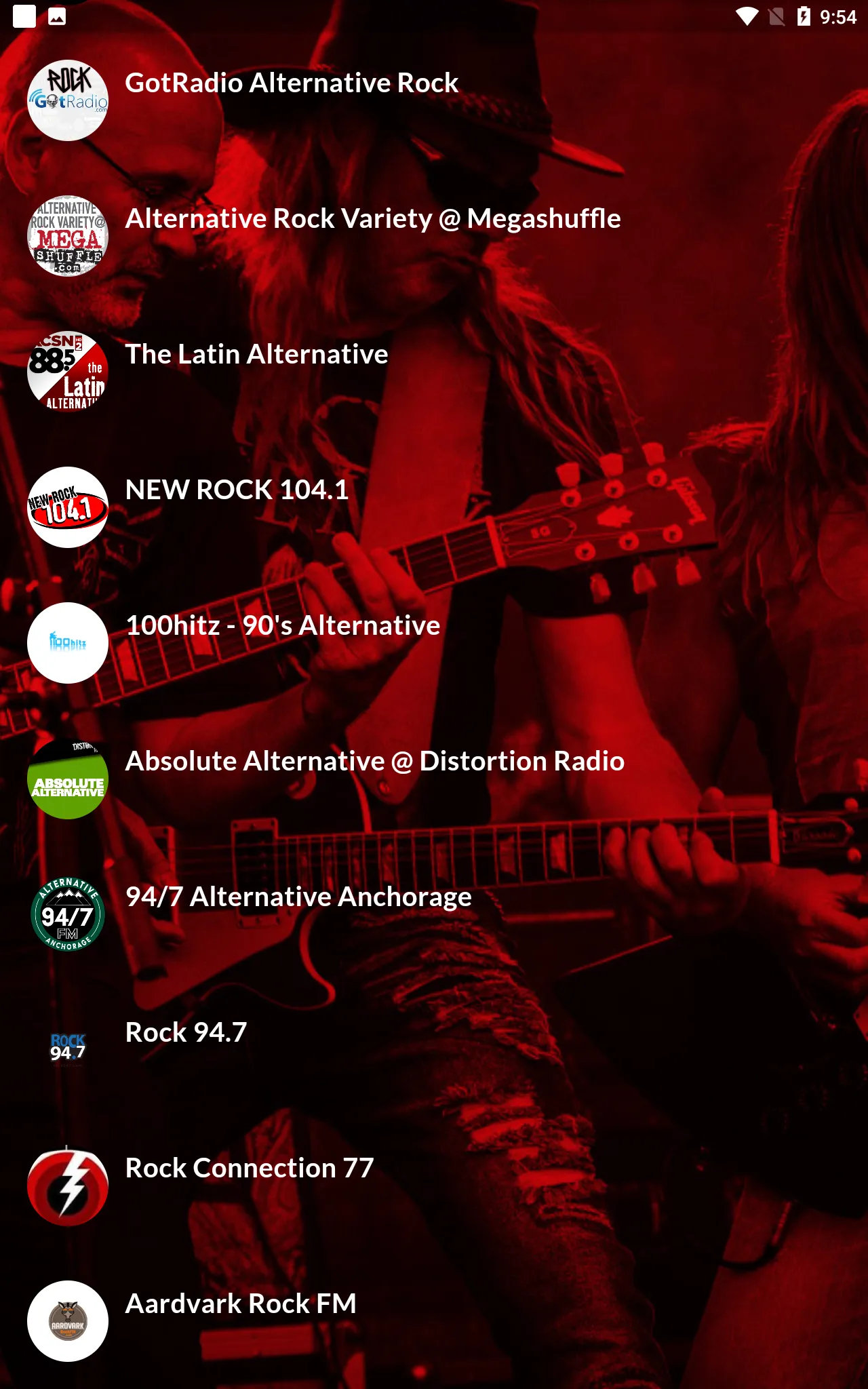 Online Alternative Rock Radio | Indus Appstore | Screenshot