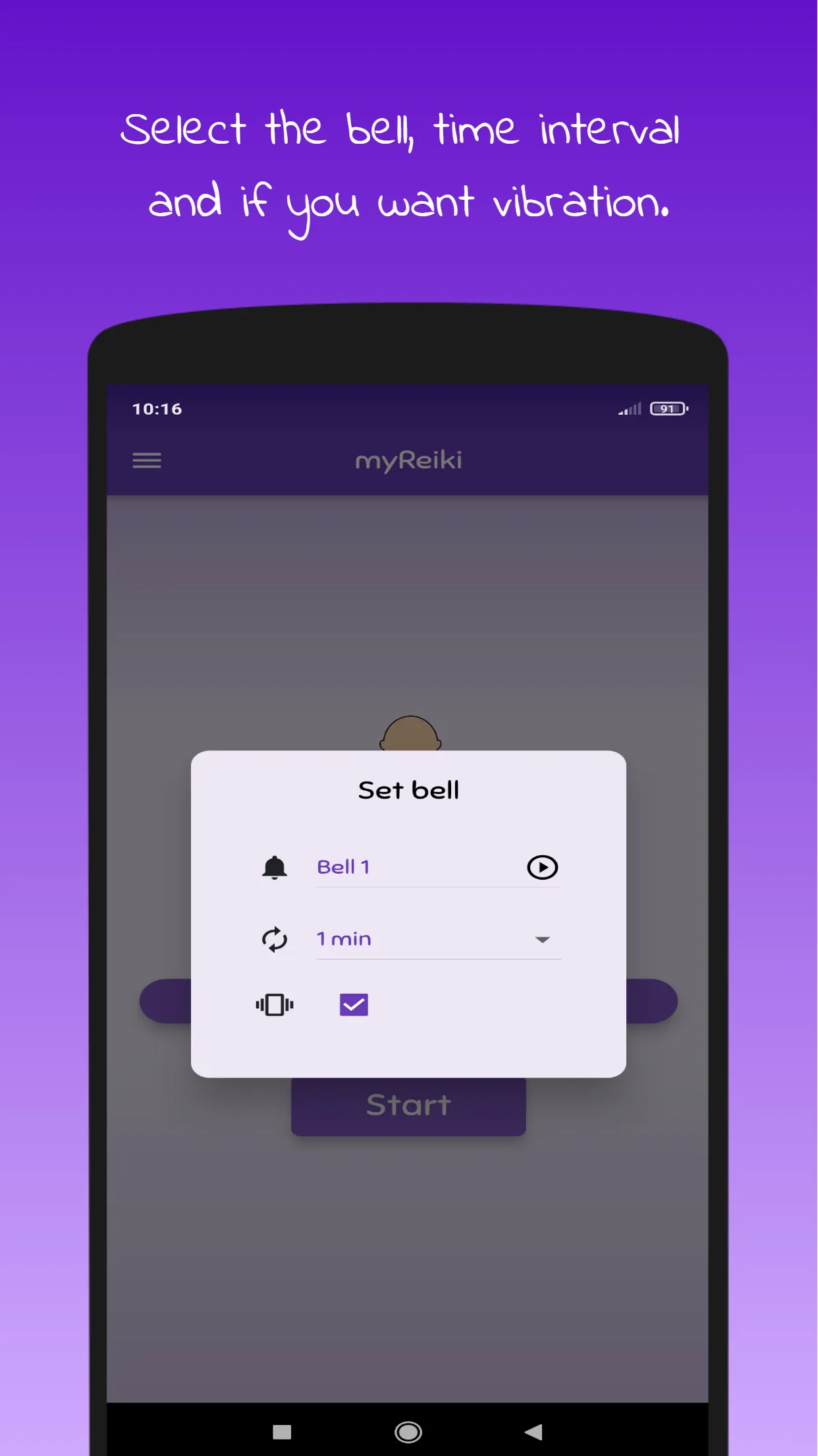 myReiki: Reiki Timer & Music | Indus Appstore | Screenshot