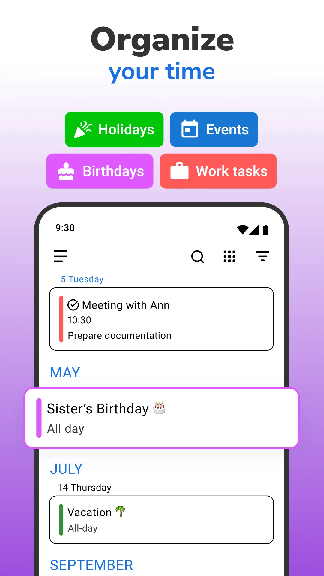 Calendar 2024 | Indus Appstore | Screenshot