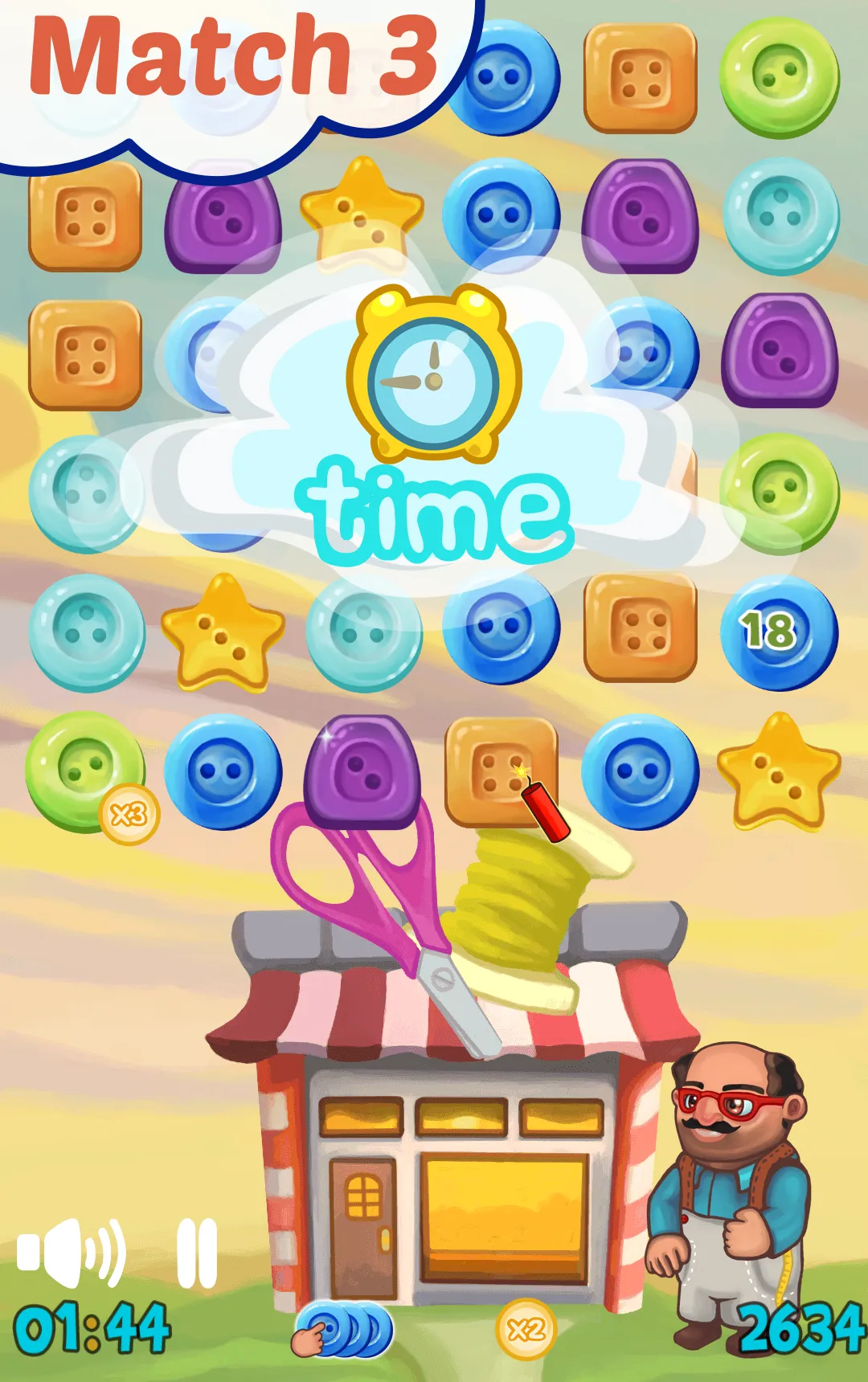 Match Button: pop and splash | Indus Appstore | Screenshot