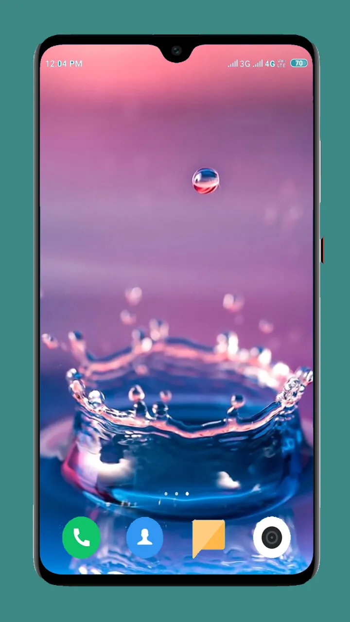 Waterdrop Wallpaper 4K | Indus Appstore | Screenshot