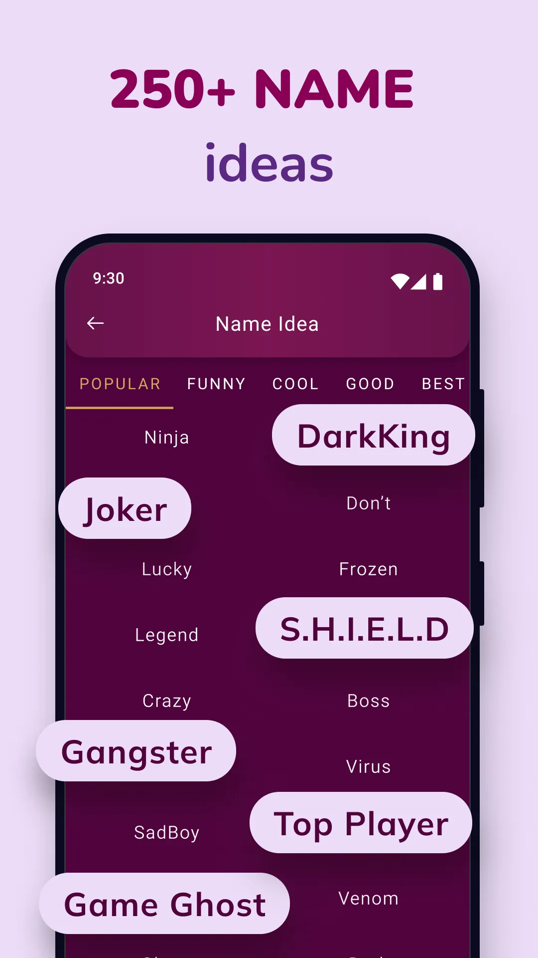 Nickname Maker: Name Generator | Indus Appstore | Screenshot