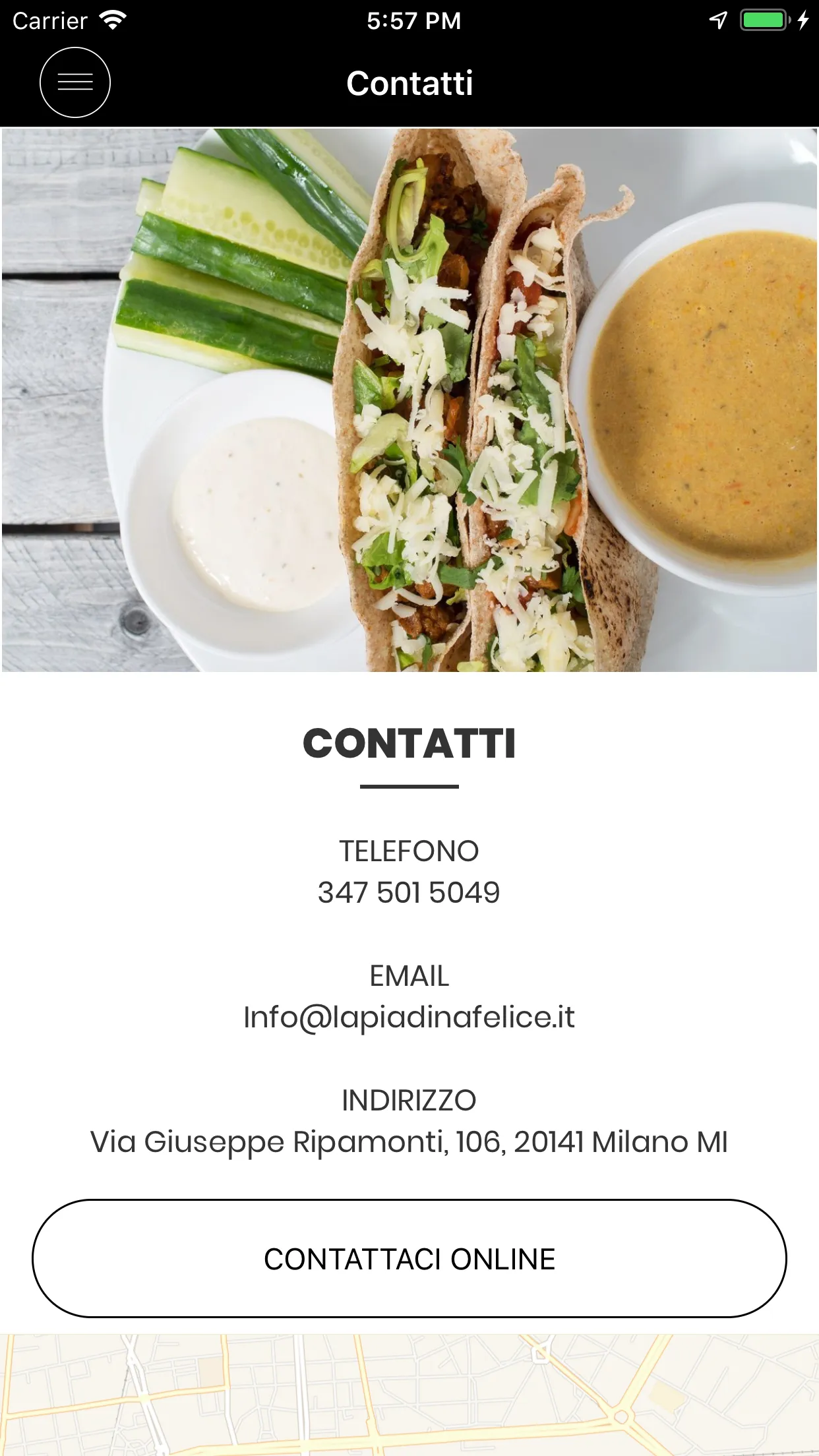 La Piadina Felice | Indus Appstore | Screenshot