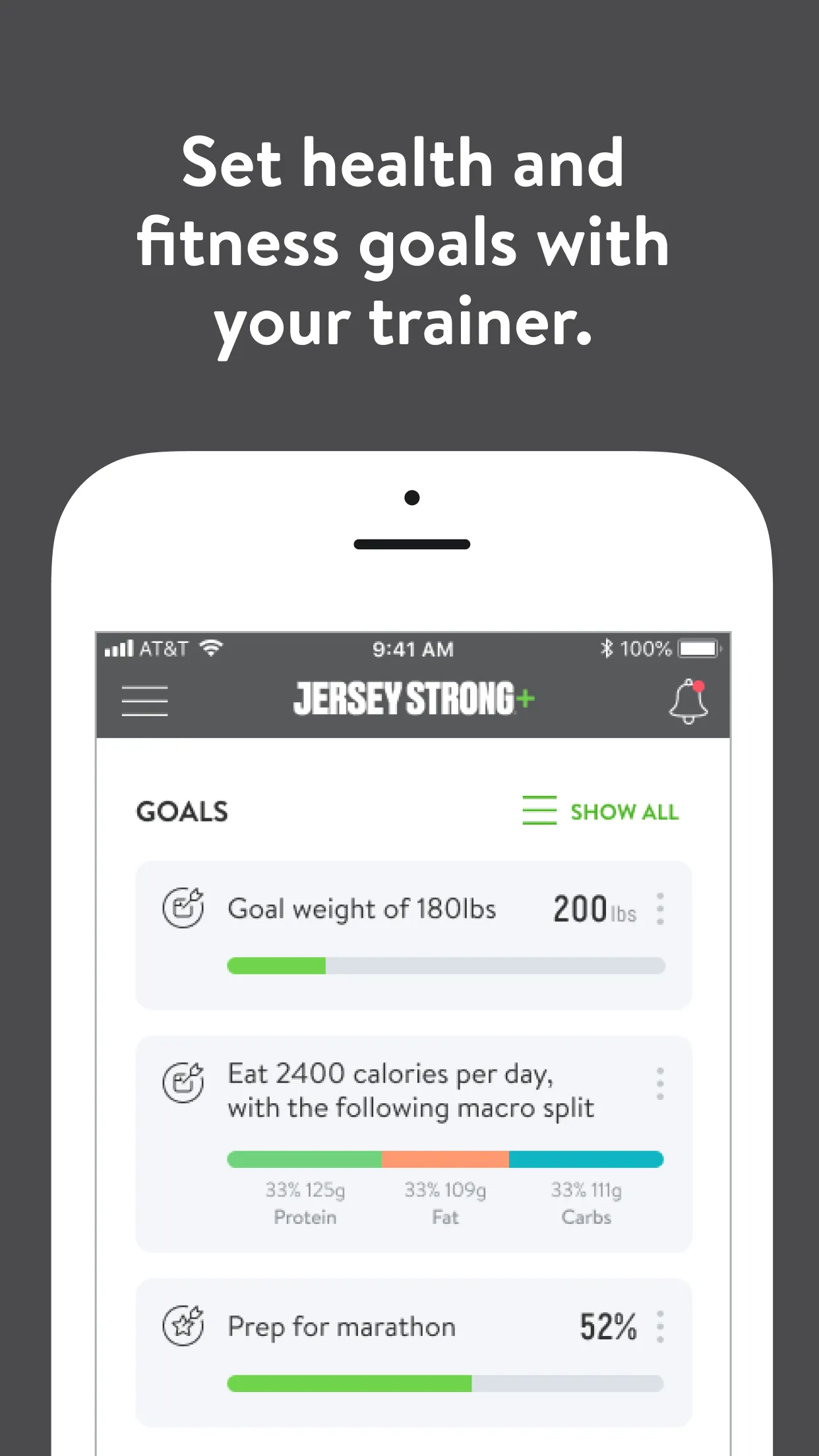 Jersey Strong+ | Indus Appstore | Screenshot