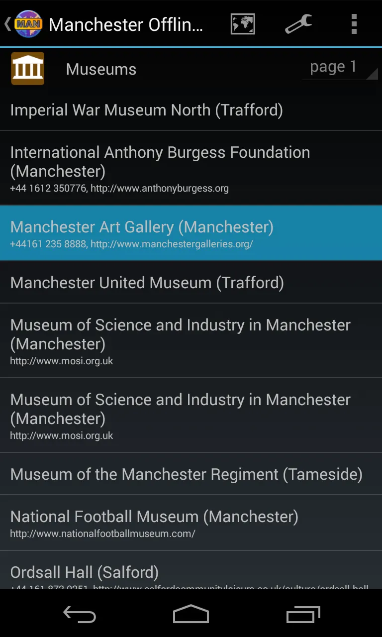 Manchester Offline City Map | Indus Appstore | Screenshot