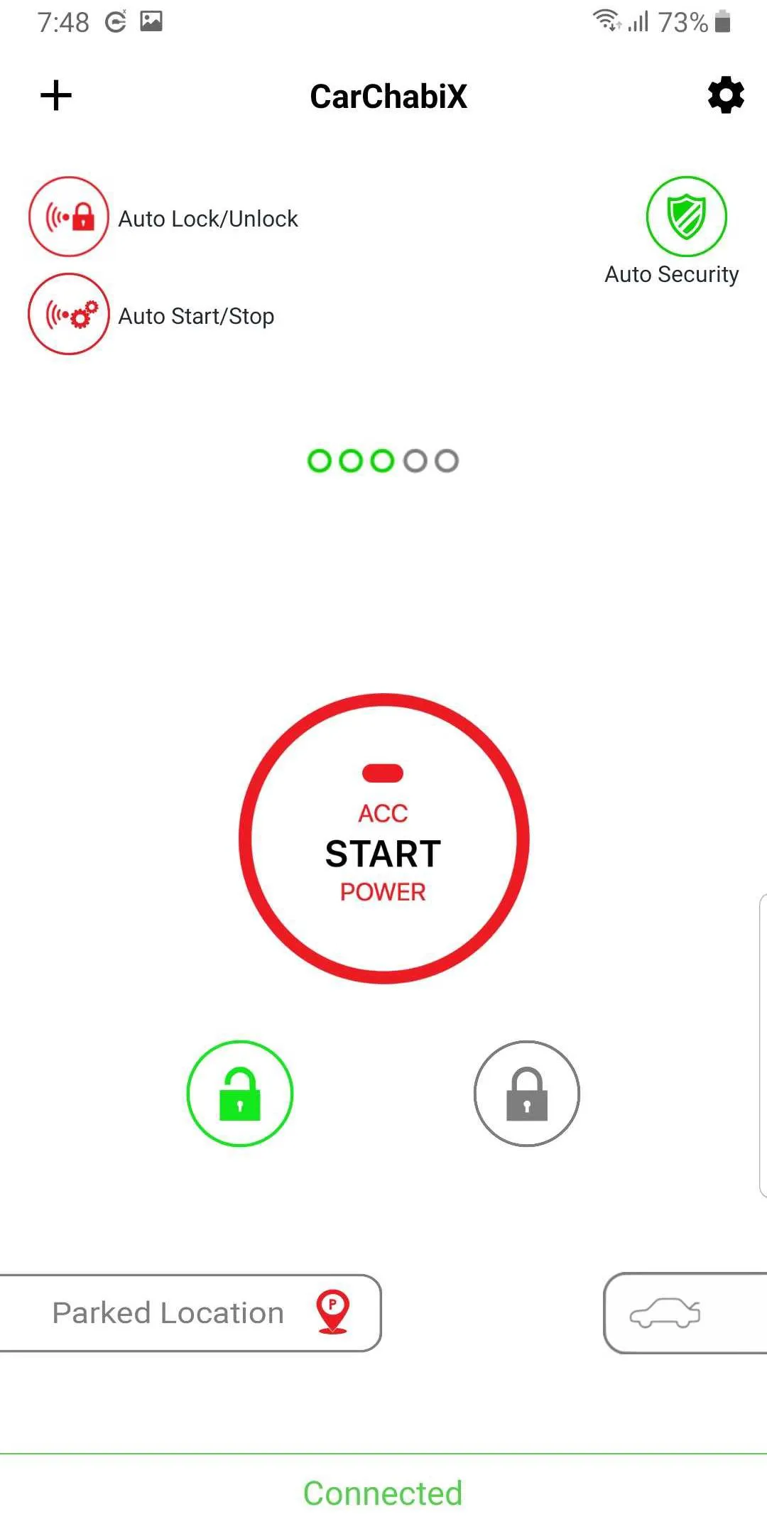 Car Chabi X-Smartphone Car Key | Indus Appstore | Screenshot