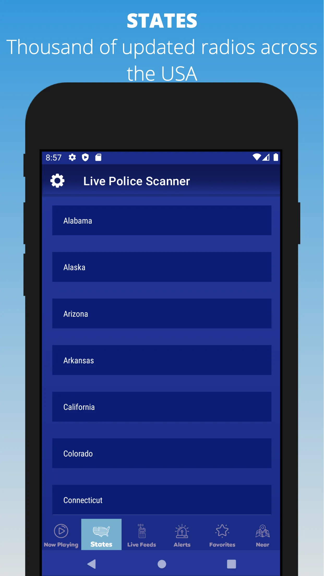 Live Police Scanner | Indus Appstore | Screenshot