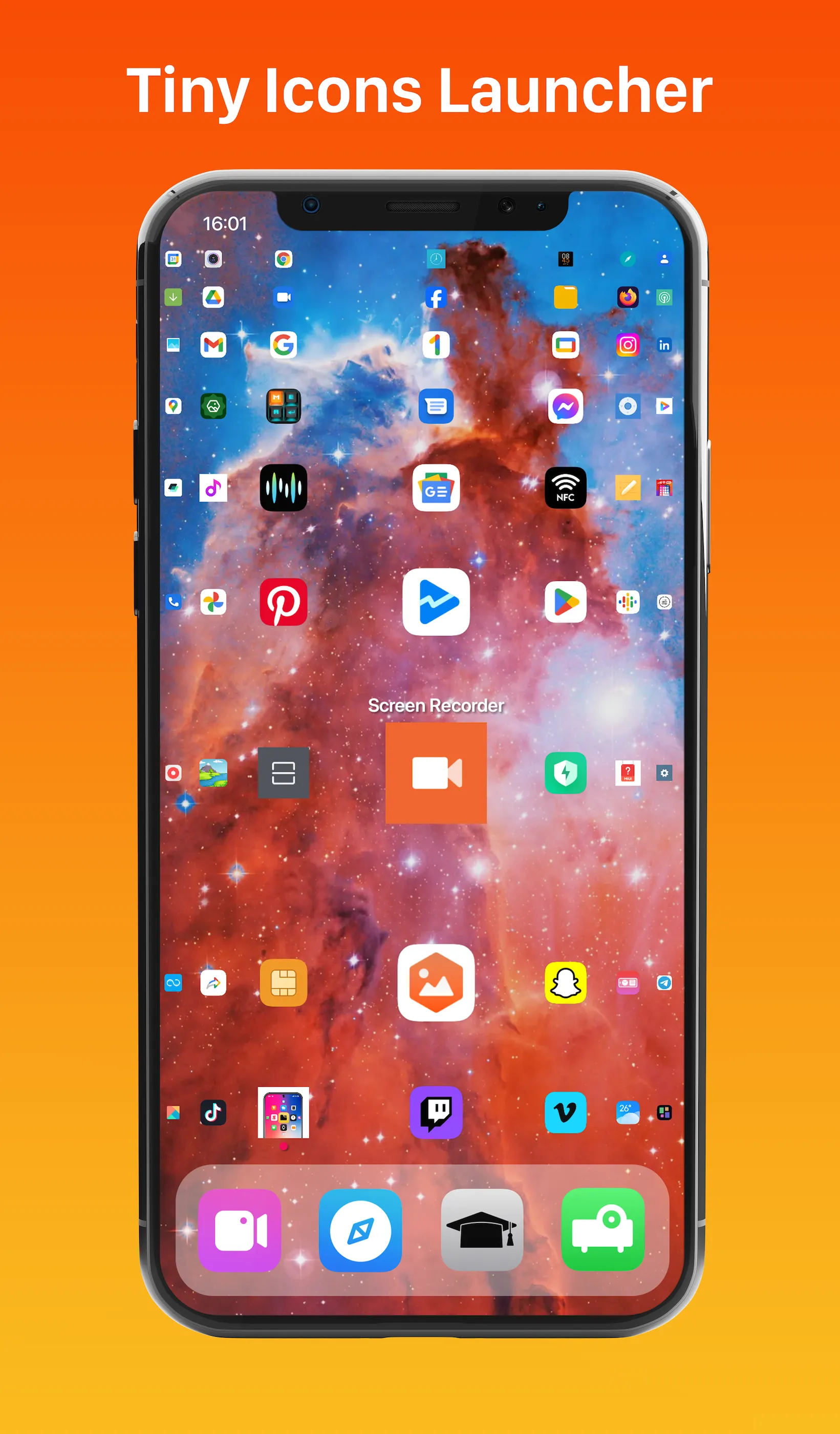 Tiny Icons Launcher | Indus Appstore | Screenshot