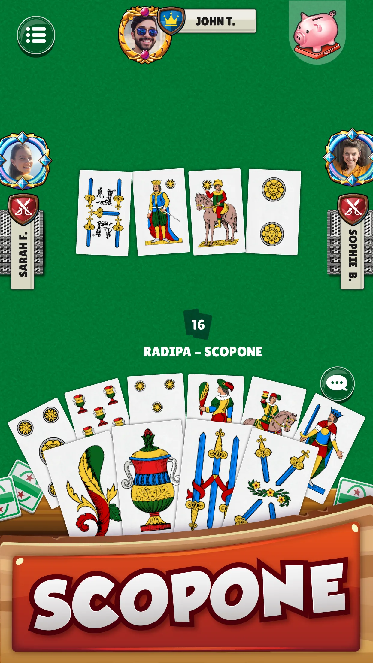 Scopa - Italian Card Game | Indus Appstore | Screenshot