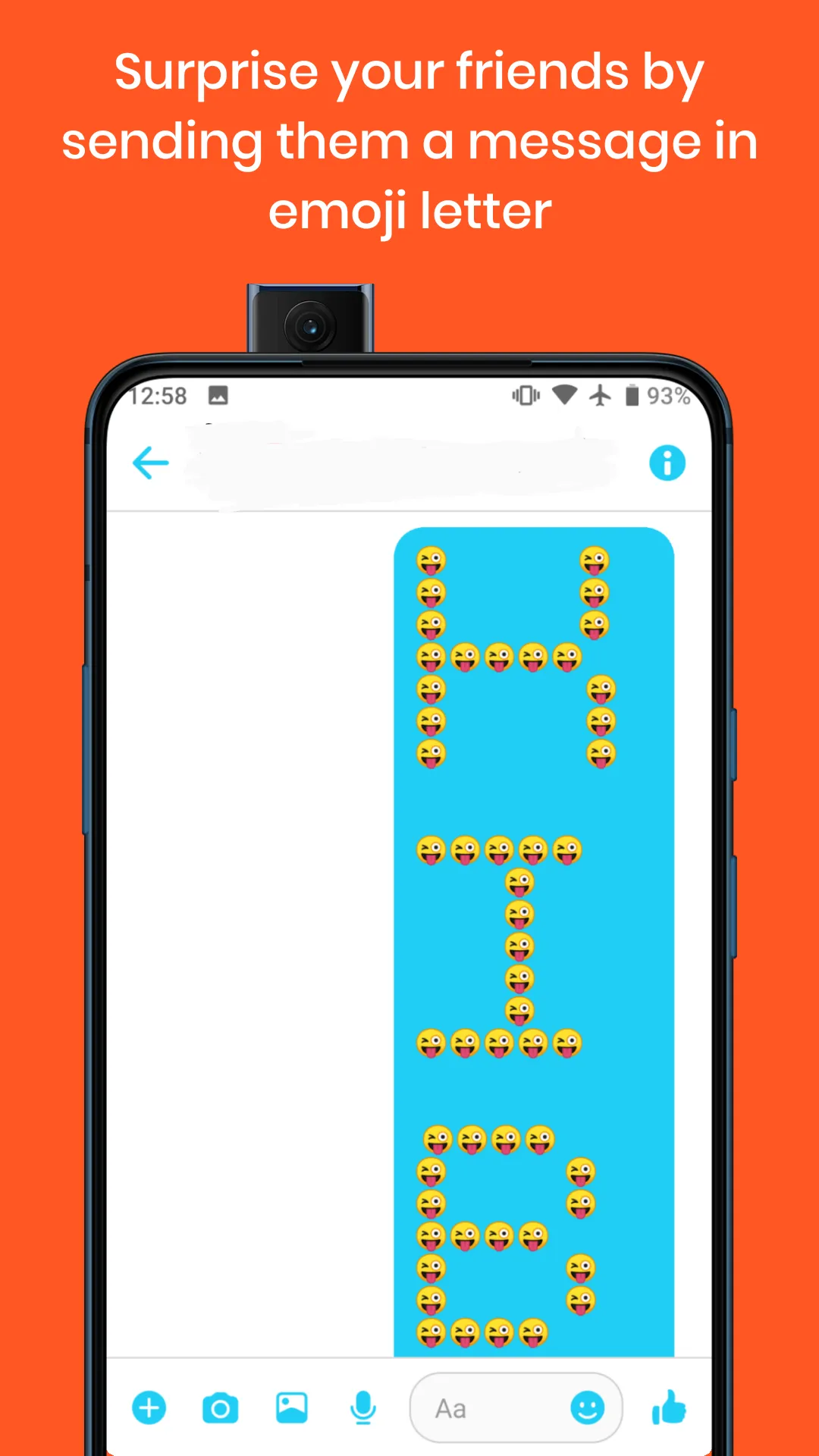 Text to emoji 🤩  emoji letter | Indus Appstore | Screenshot