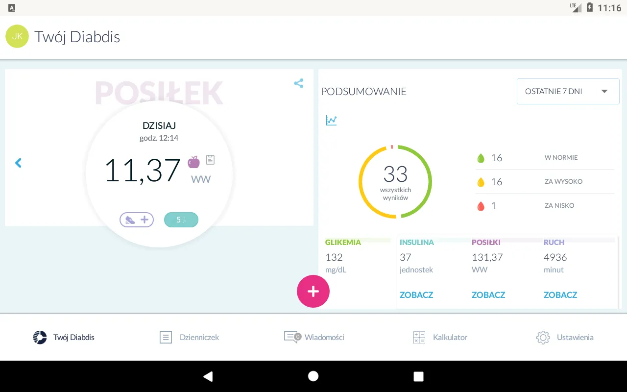 Diabdis -Dzienniczek diabetyka | Indus Appstore | Screenshot